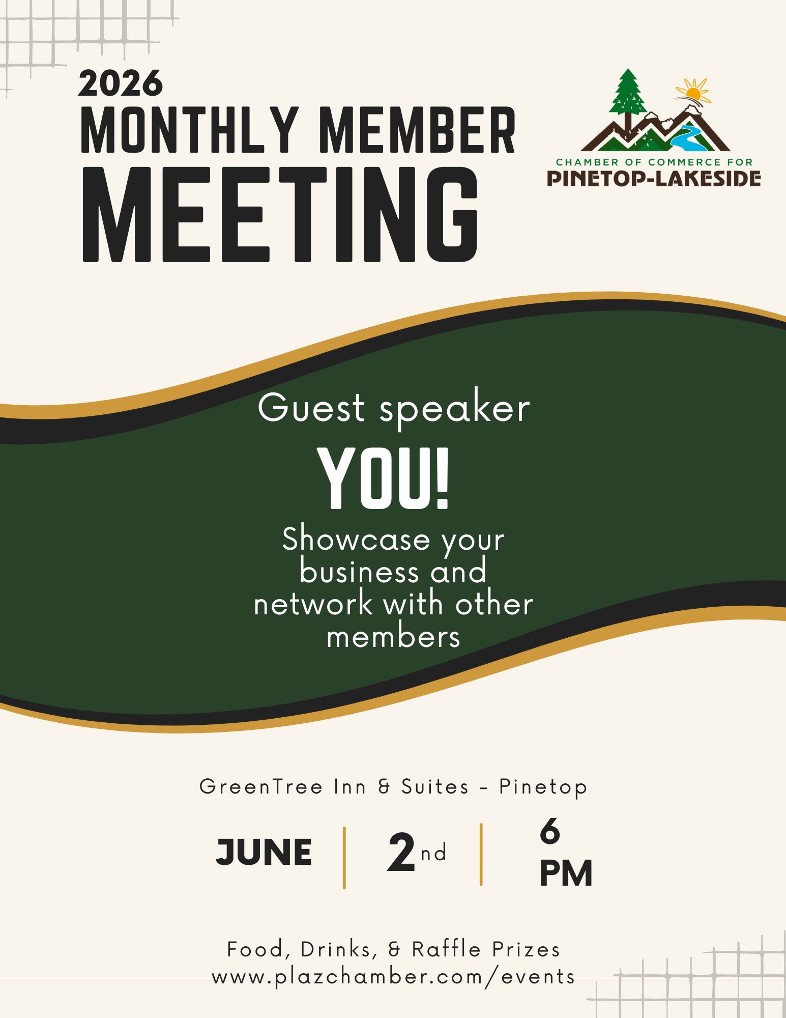 June 26 Monthly Member Meeting