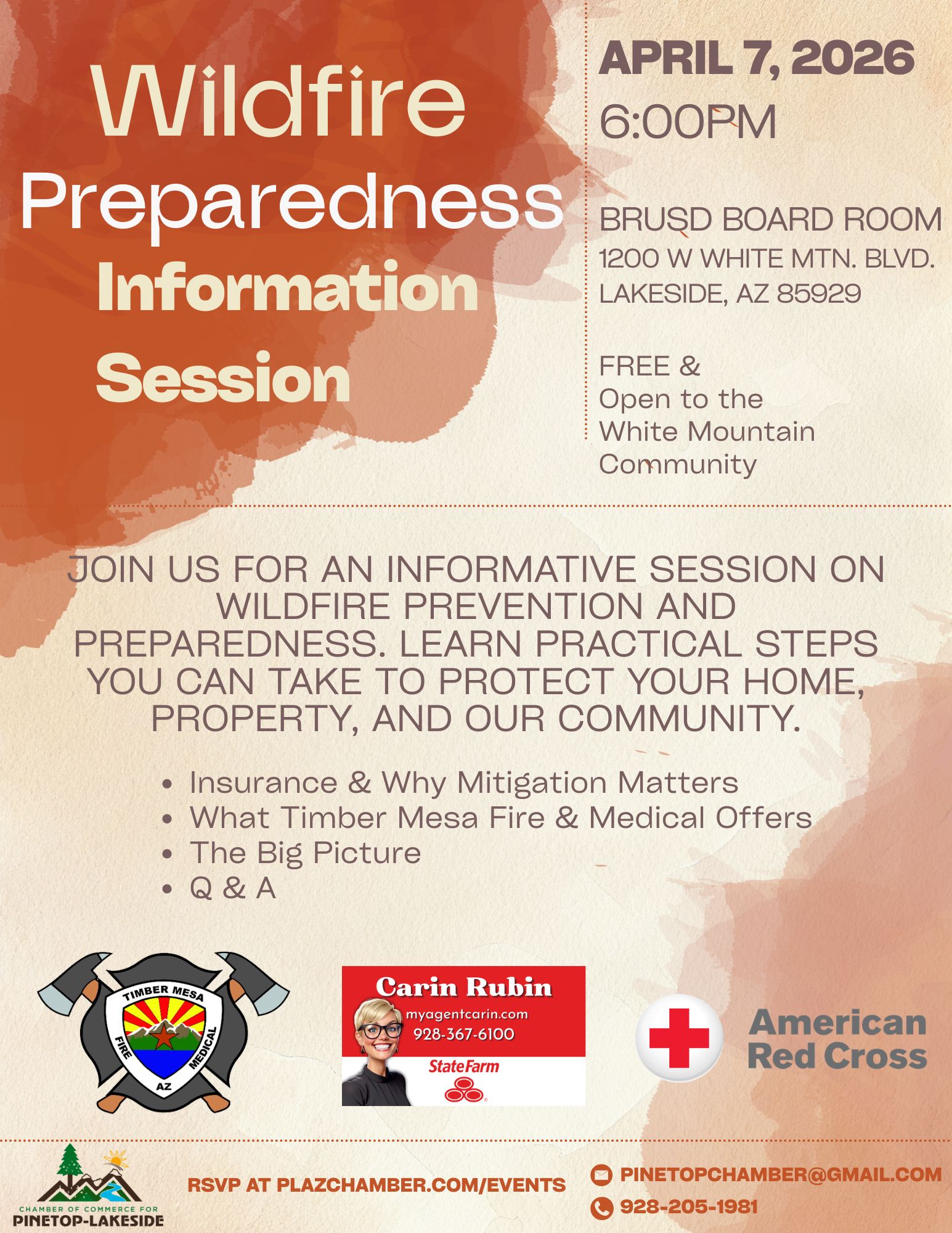 Wildfire Preparedness Information Session